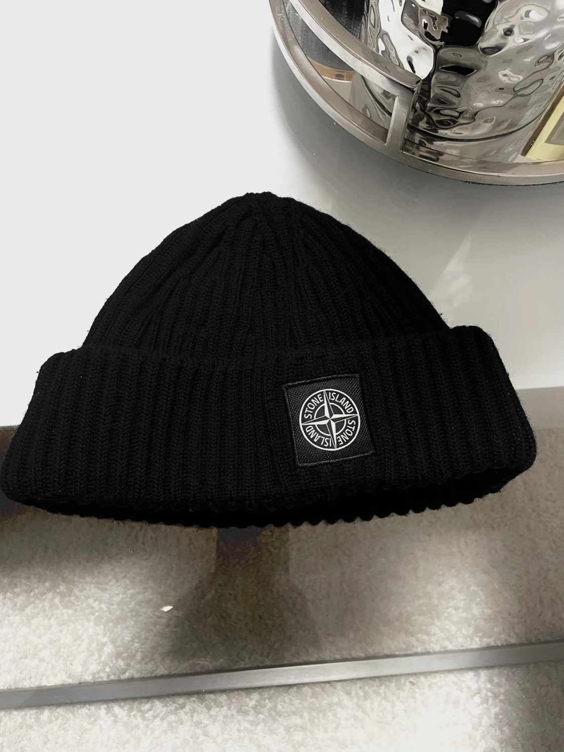 Äkta Stone Island Mössa (oanvänd) - 90