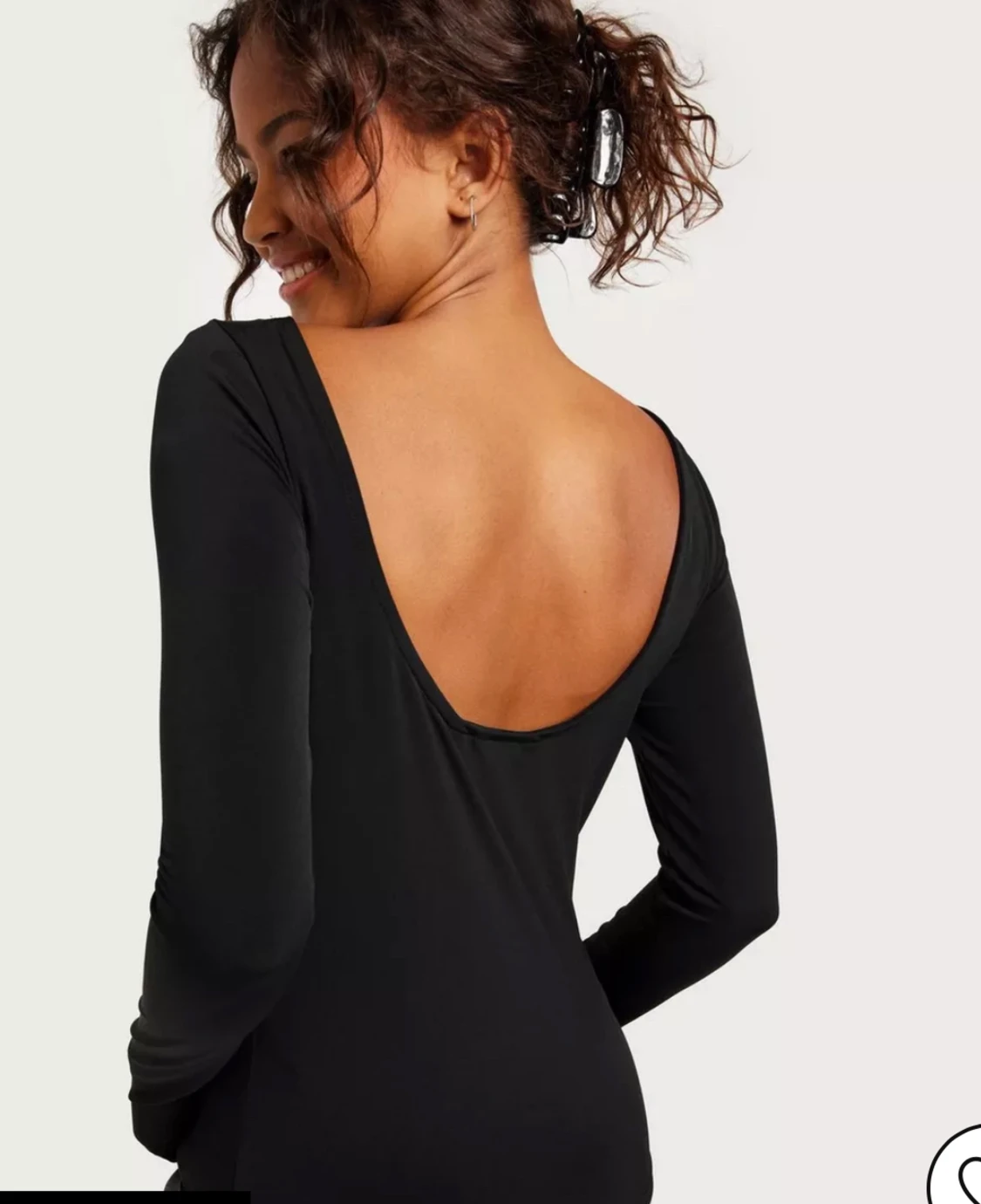 Backless tröja
