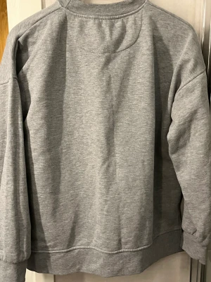 Tjocktröja - Träningströjan för att slippa frysa. Lite nopprig på fram och baksidan för att slippa frysa. Normal i storleken 