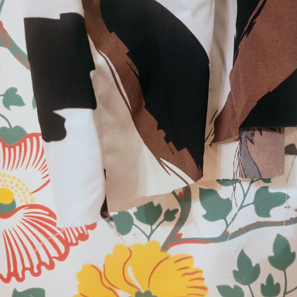 Mönstrad klänning - 91