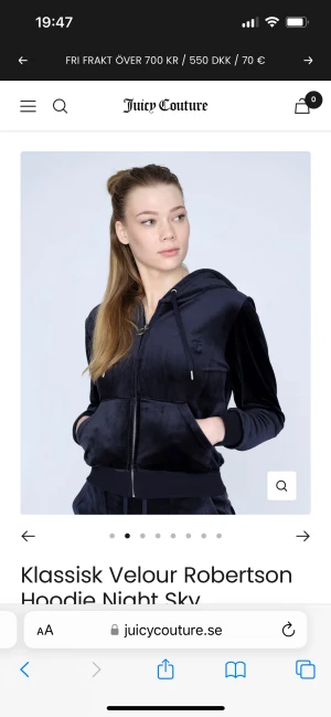 Juicy couture kofta - säljer min fina juicy couture kofta då den inte kommer till användning, använd max 5 gånger