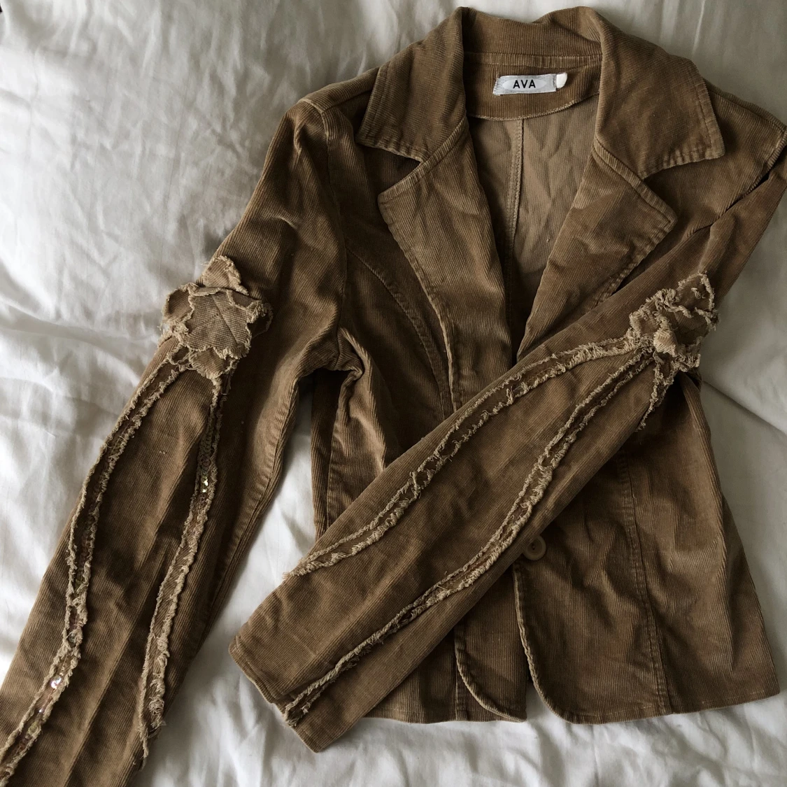 Beige Manchester kavaj