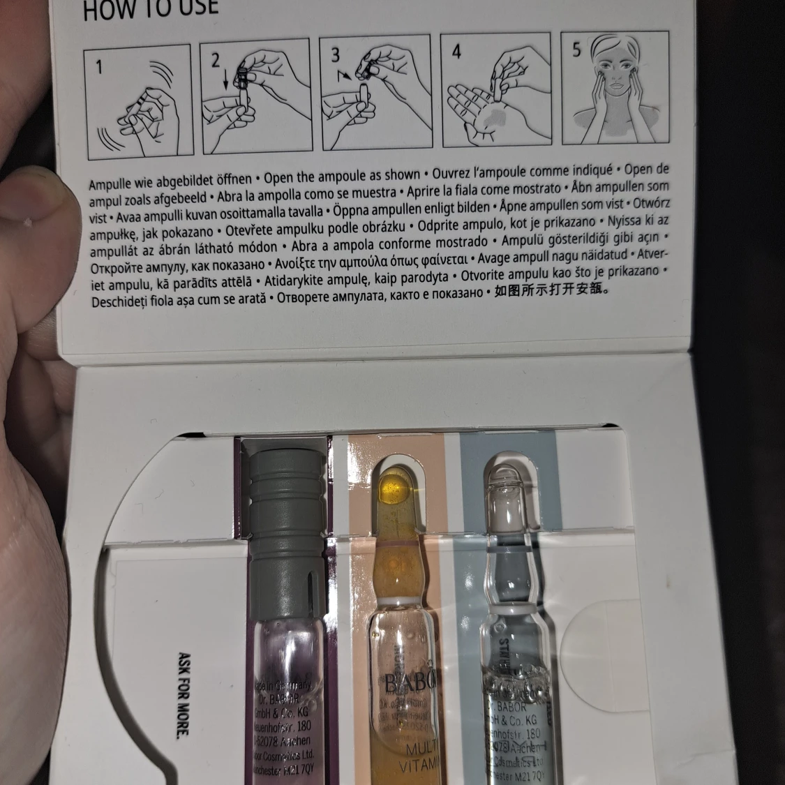 Hudvård, ampuller - 90