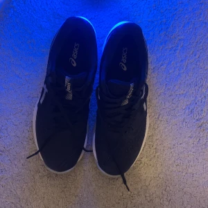 Träningskor - Säljer nu mina tränings skor eftersom dem har blivit för små för mig storleken är 38 och köpte dem för ett år sedan för 1200 kr. Skorna fungerar inne och ute sulan på skorna gör det lättare och skönare att springa vilket gör att man kan springa längre.