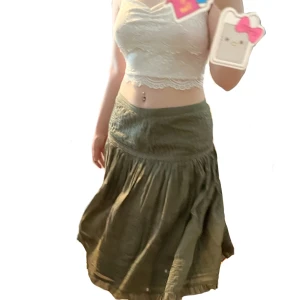 fairycore kjol - grön fairycore kjol perfekt för layering och sommaren <3