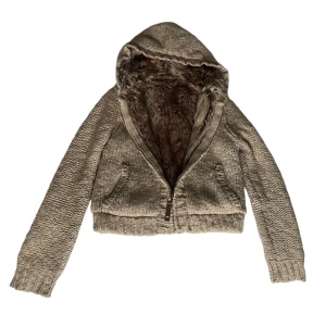 Faux Fur Stickad Jacka  - Kontakta vid intresse <3