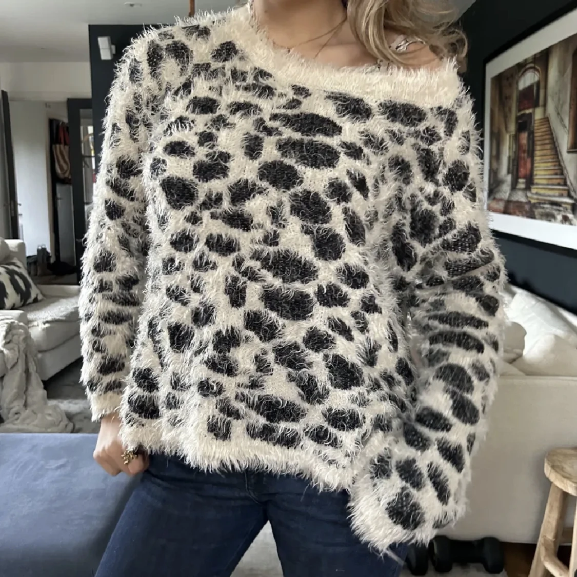 Leopard tröja