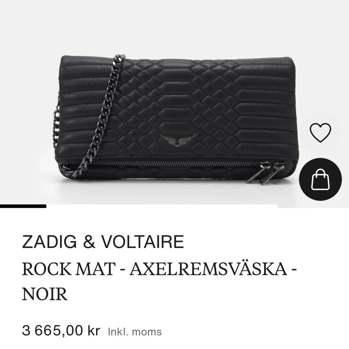 Zadig & Voltaire väska - 91