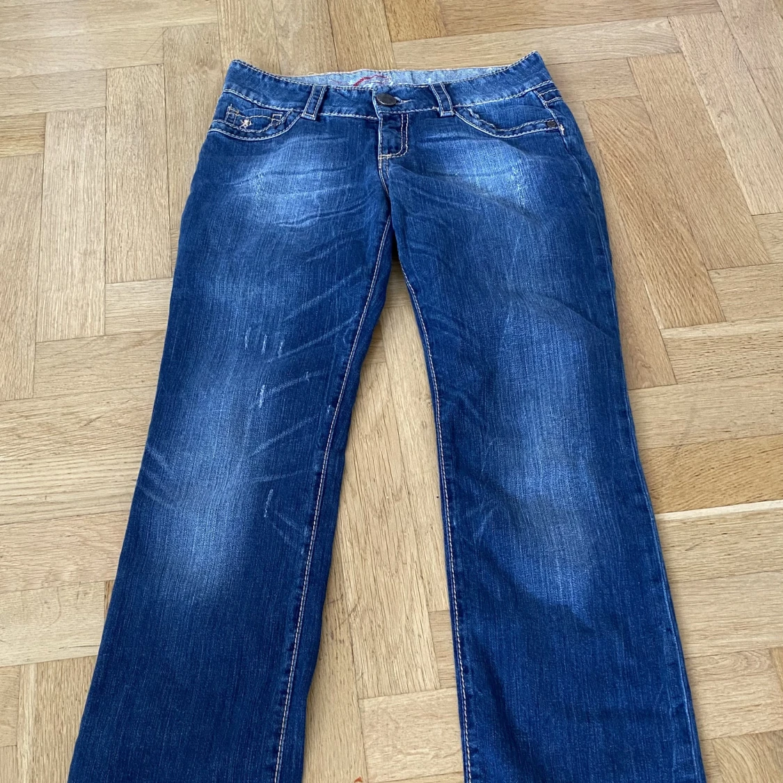  lågmidjade y2k jeans  - 90