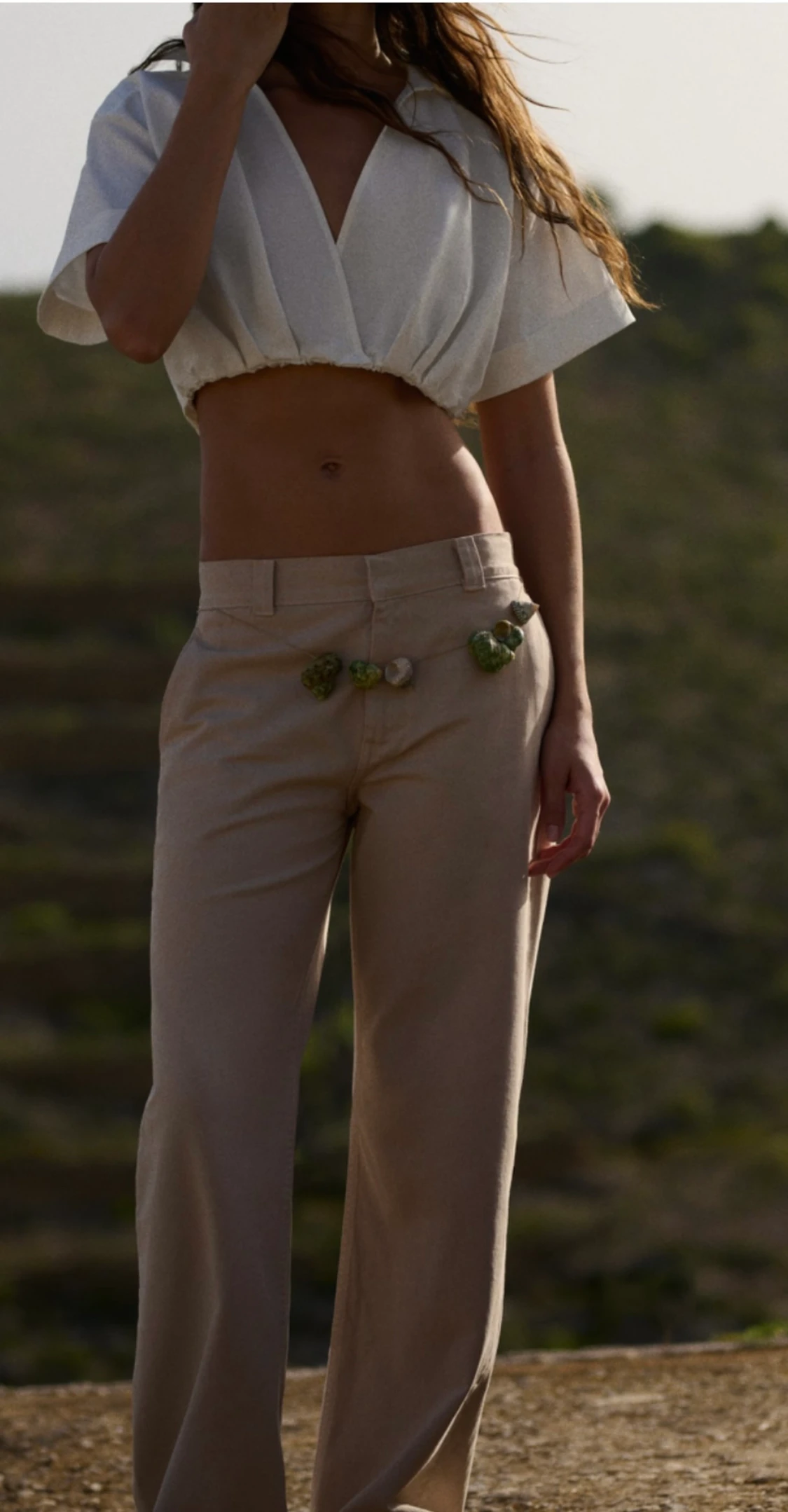 Beiga byxor från Zara