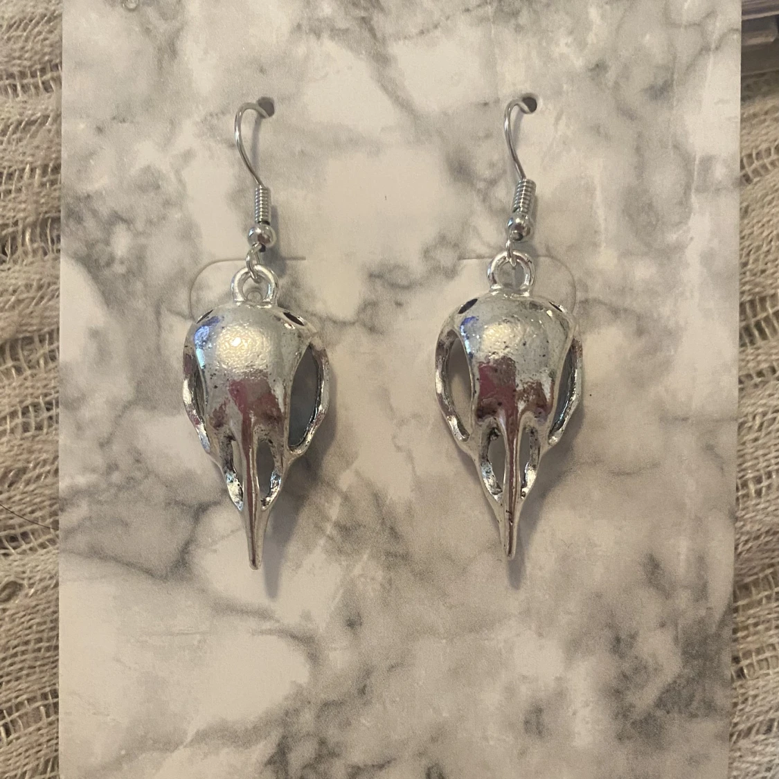 Egengjorda örhängen 