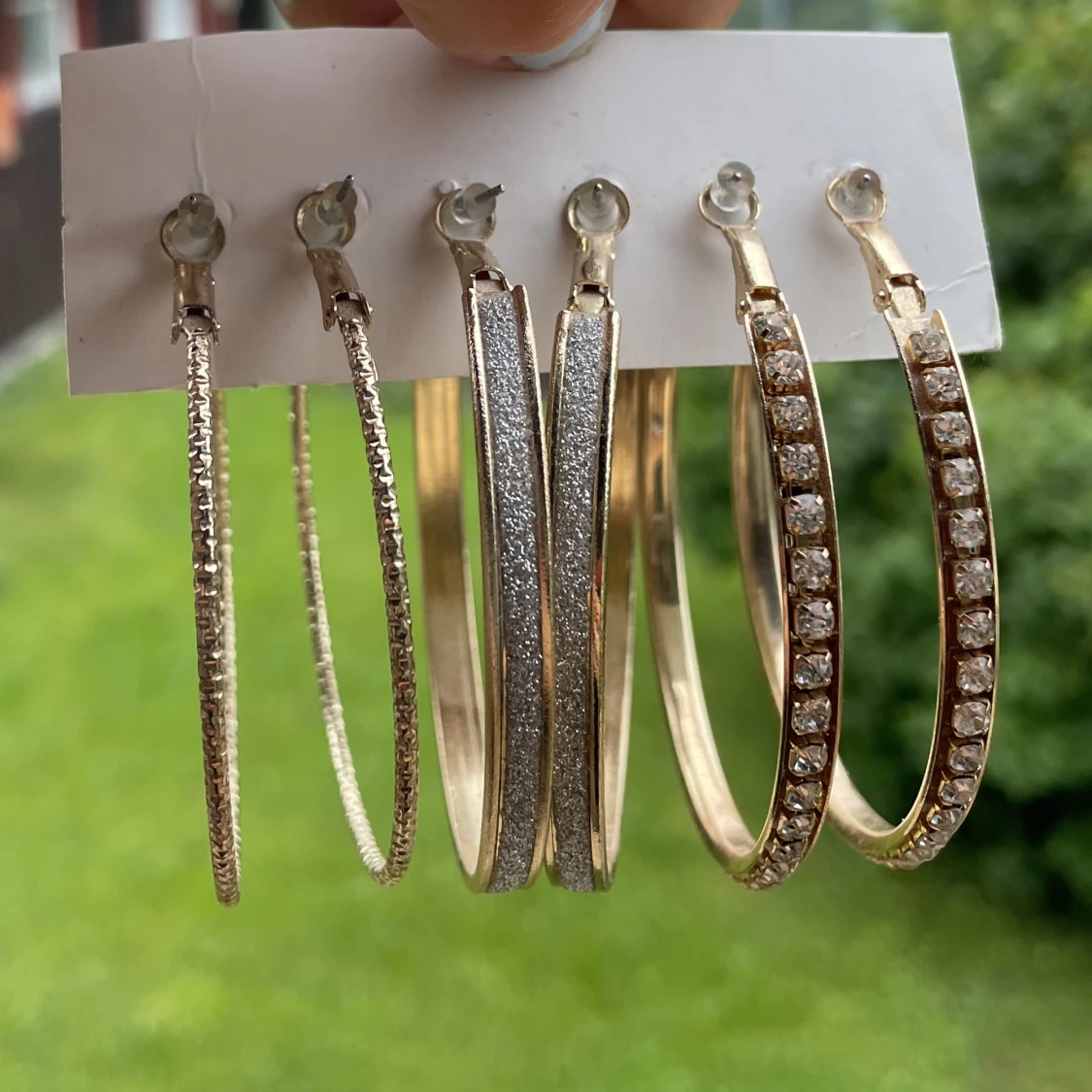 Örhängen, hoops  - 90