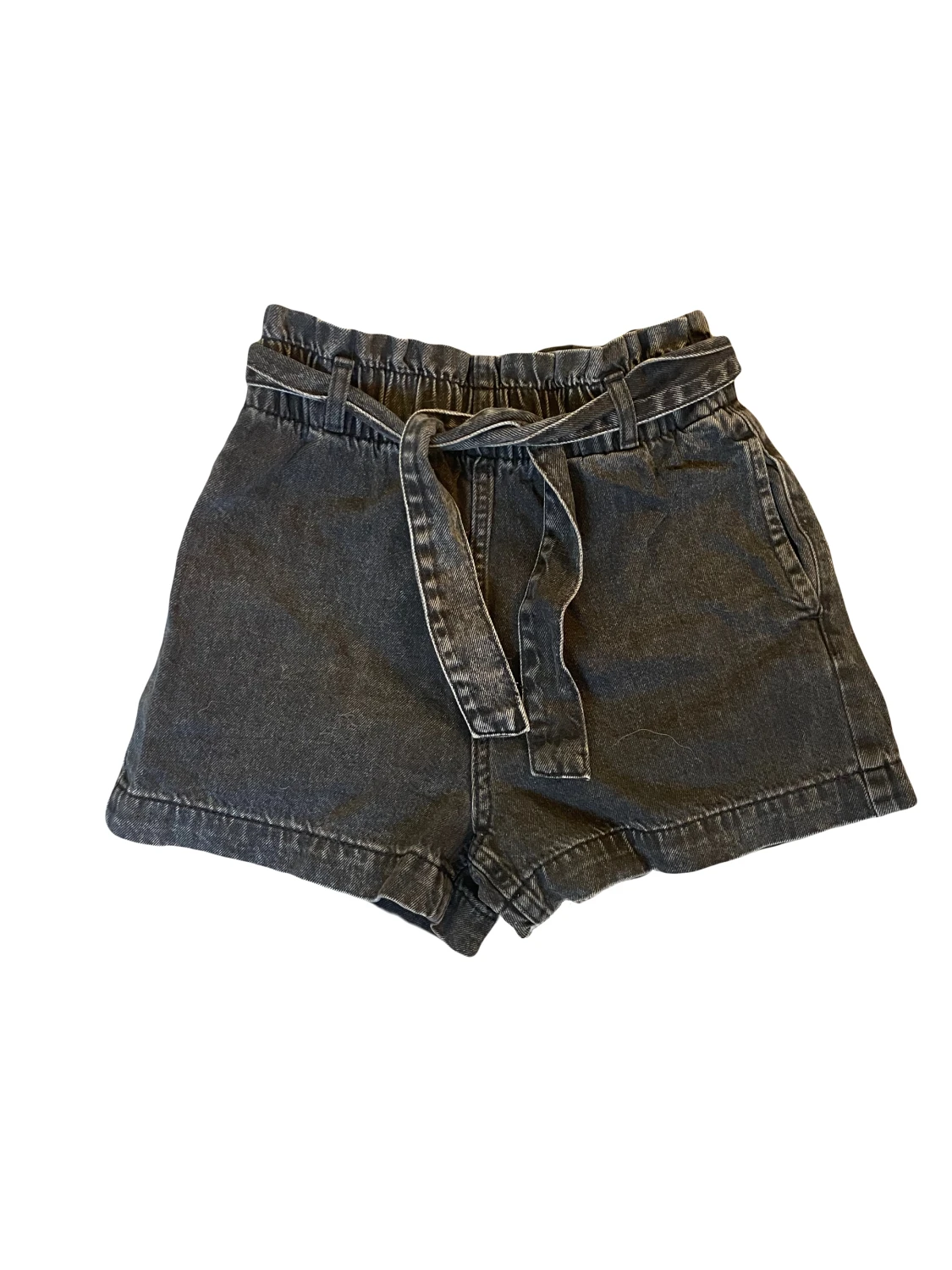 Svarta jeansshorts 