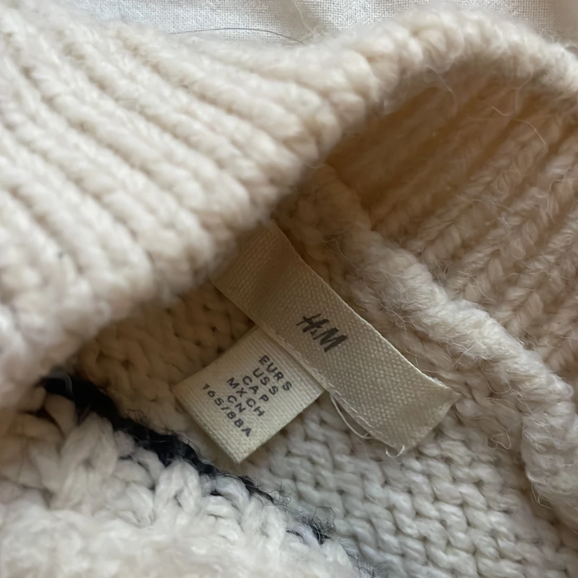 Randig tjocktröja  - 90