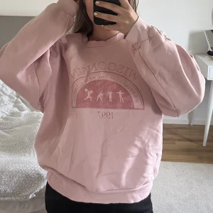 Rosa Sweatshirt - Rosa sweatshirt från Gina Tricot. Fint motiv samt färg, Tröjan är i nyskick!🙌🏼