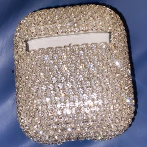 Airpod skal glitter  - Använd några gånger, nypris ca 200kr säljs för 70kr