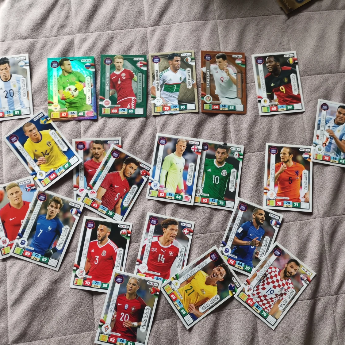 Fotbollskort 2018 russia