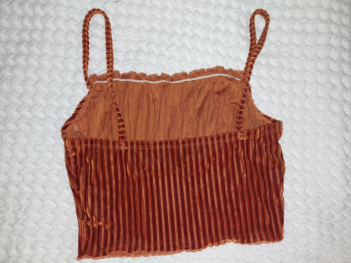 Kort linne velour - 90