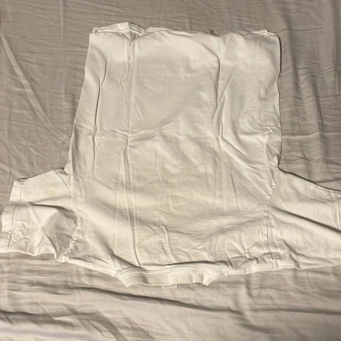 Vit thrasher tröja  - 90