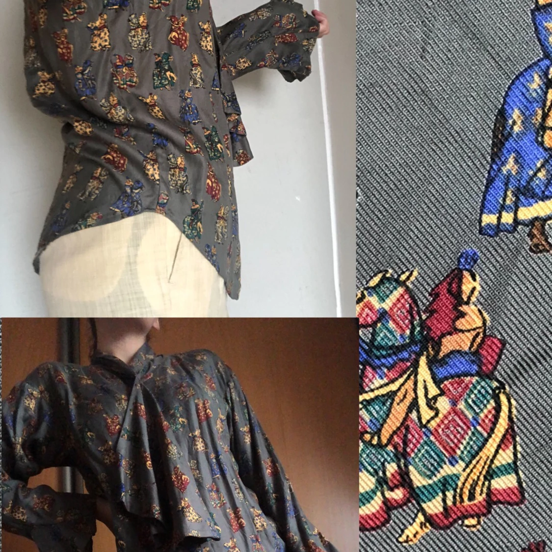 Unik vintage riddarskjorta  - 91