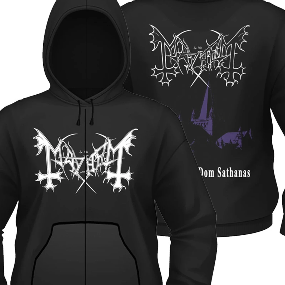 Söker Mayhem zip hoodie