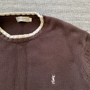 Ysl knit  - Ysl knit i väldigt fint skick, sällsynt modell!  Size L 