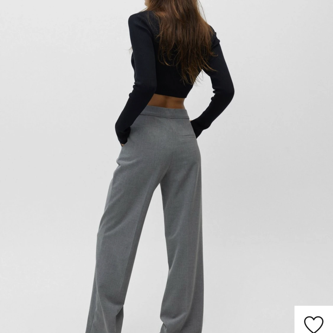 Kostymbyxor gråa - 90