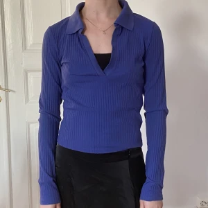 Kleinblå långärmad - Kool kleinblå tröja! Från monki, köpt förra året. Mjuk å ribbad.