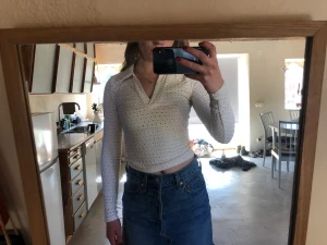 Jättefin topp Xs - Jättefin långärmad topp från H&M i storlek Xs. Oanvänd. 100kr🤩