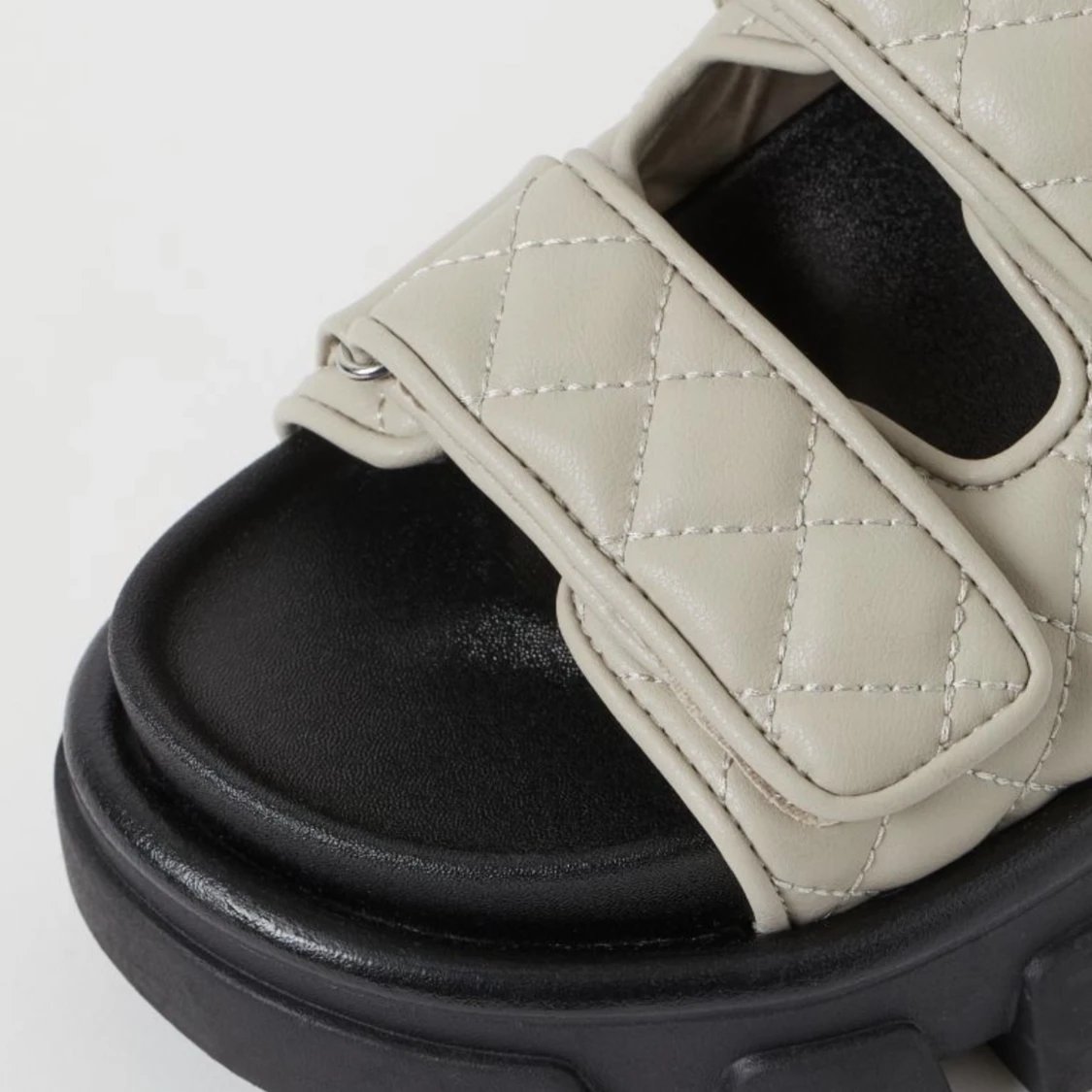 Chunky quiltade sandaler H&M - 90