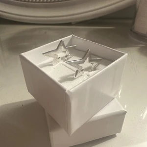 Syster P örhängen & halsband (äkta silver) - Örhängena originalpris: 699kr Halsband orginalpris:799kr  Örhängena mitt pris: 450kr Halsband mitt pris: 550kr   Köp båda för: 1000kr  Smyckena är helt nya och aldrig använda, fick dom i present och kan inte lämna tillbaka! 