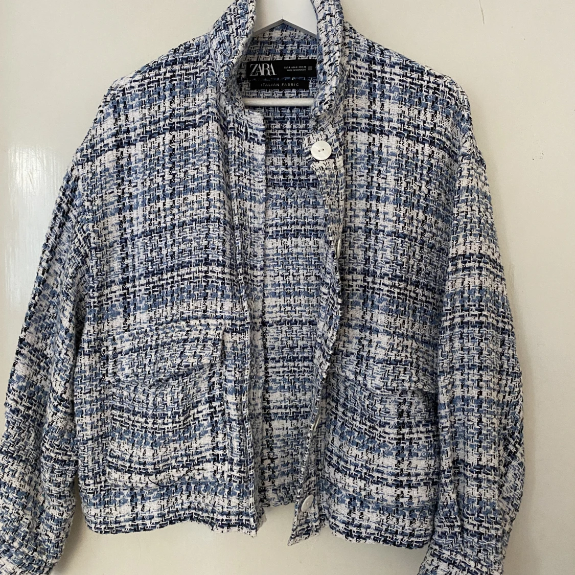 Strukturvävd jacka Zara