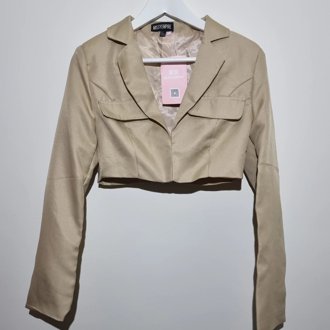 Cropped cargo jacket - 90