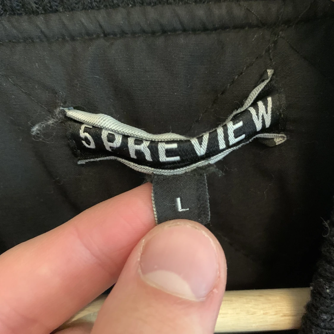 Lång bombarjacka  - 90