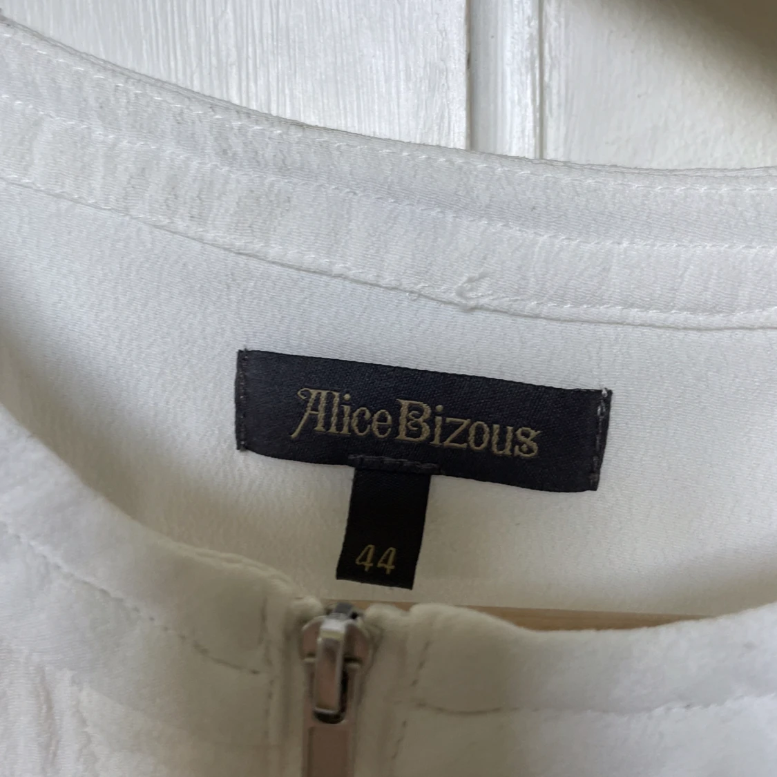 Vit blus/cover-up - 90