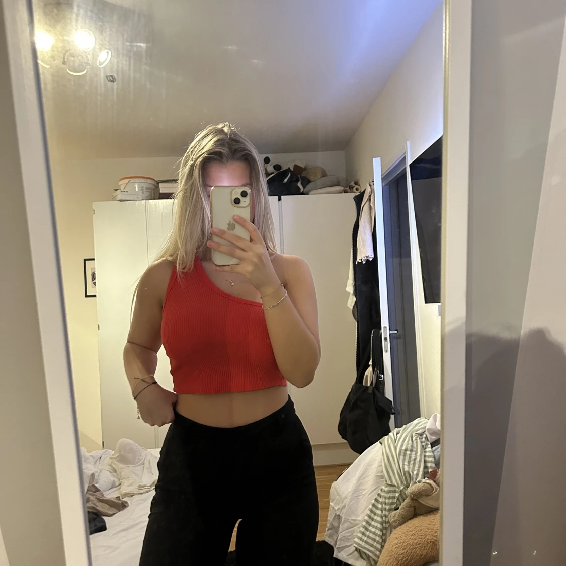 One Shoulder topp - 90