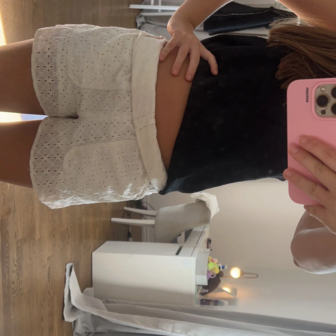 broderade shorts  - 90