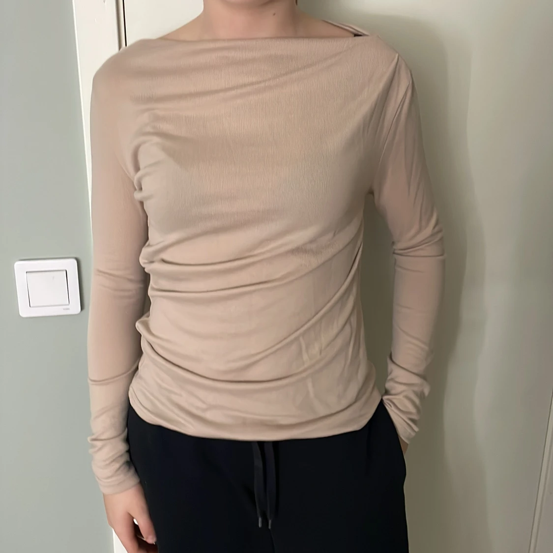 Tunn långärmad  - 90