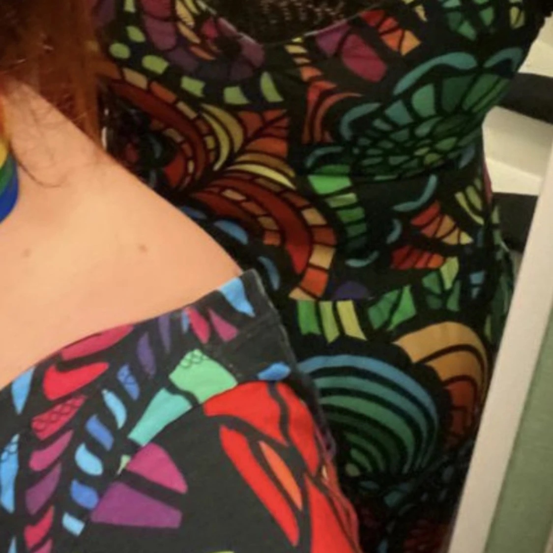 Regnbågs jumpsuit  - 91