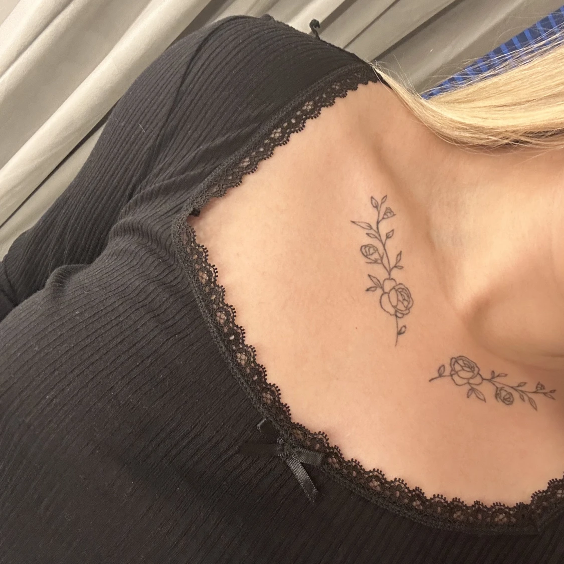 Svart söt tröja  - 90