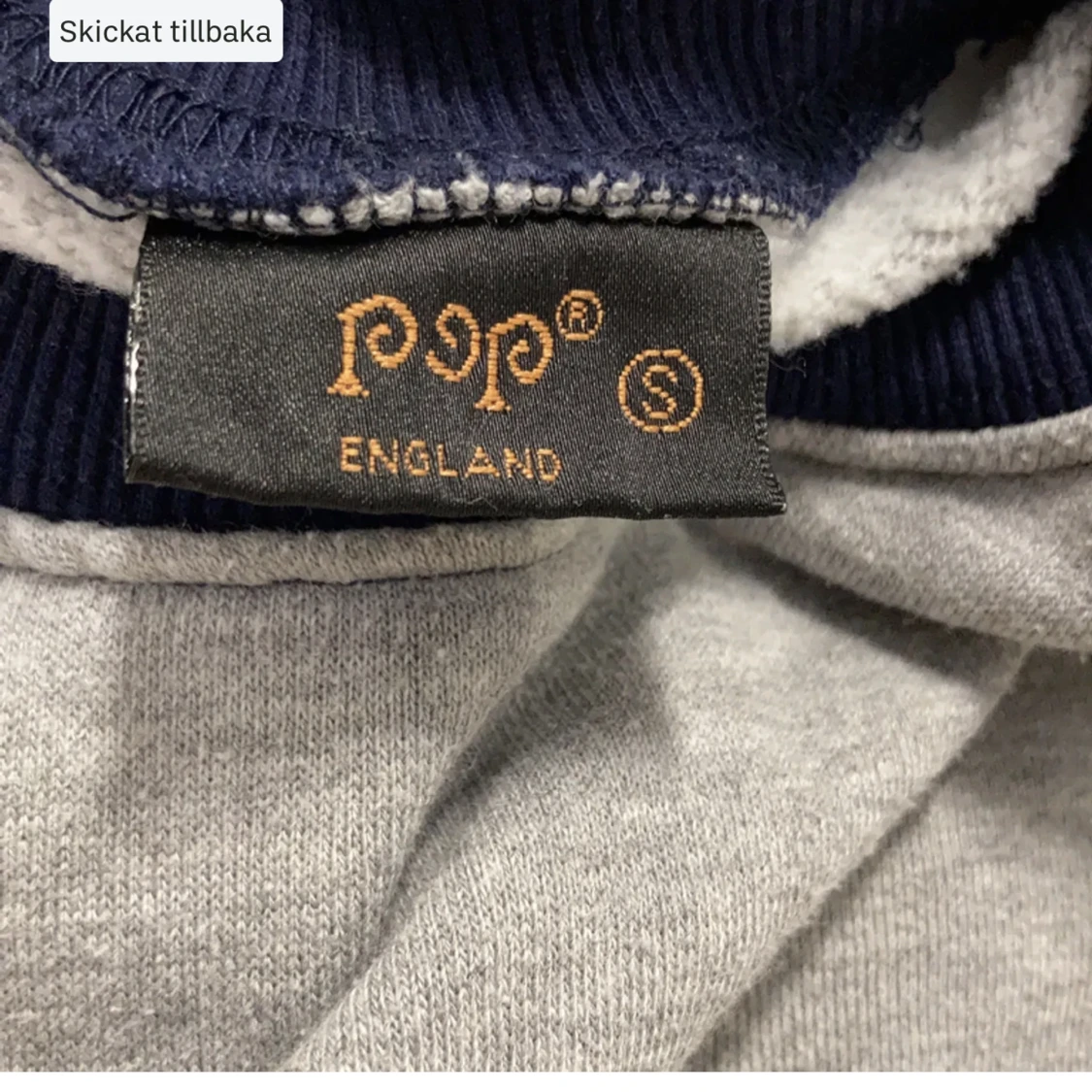 Collegetröja från POP England - 91