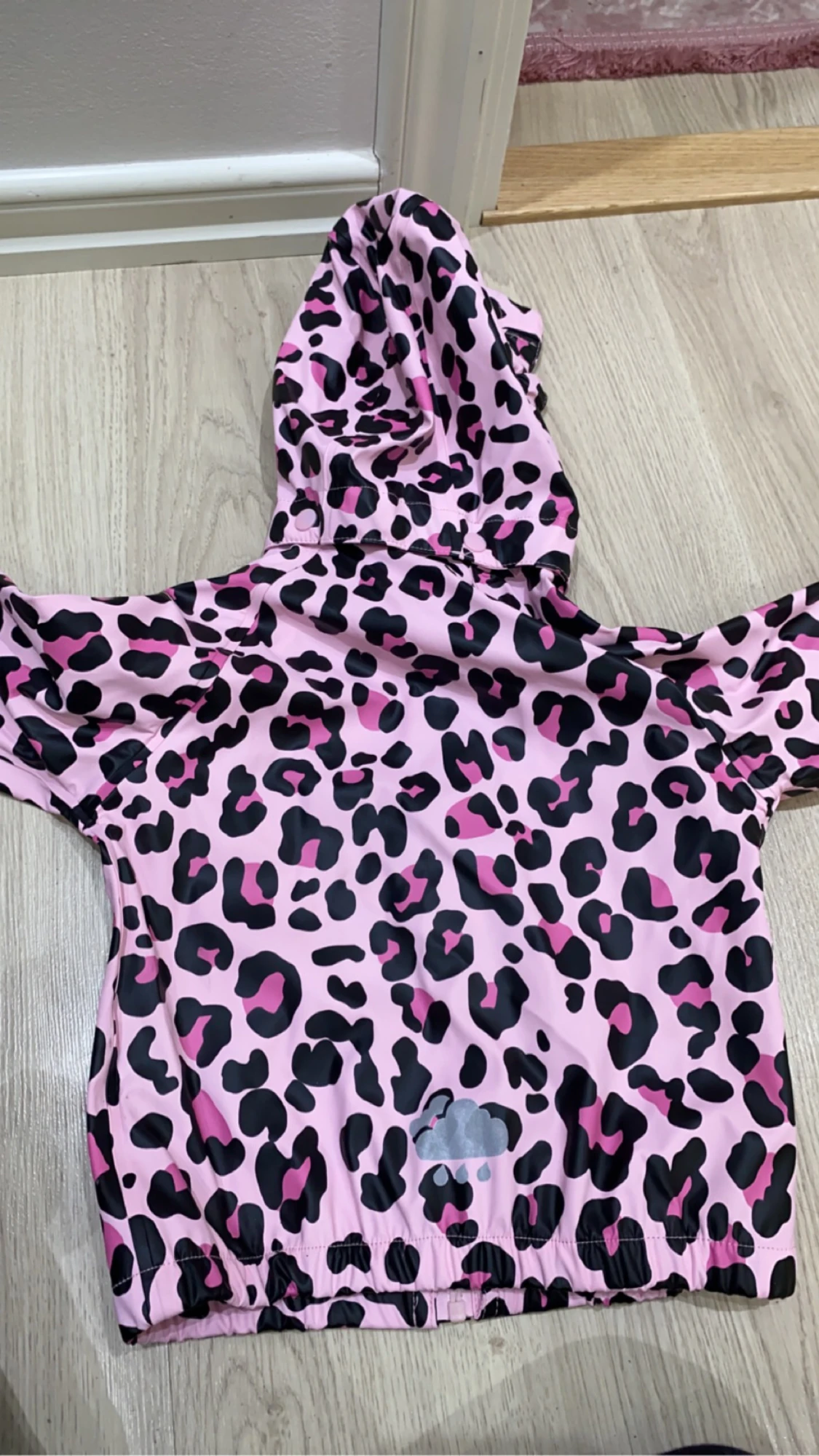 Regnjacka 86/92 oanvänd  - 90