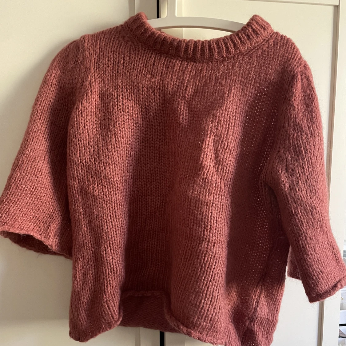 Stickad kortärmad - 90