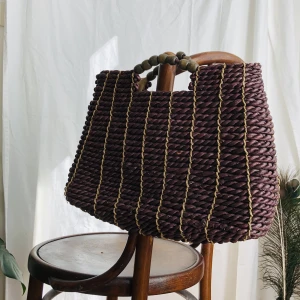 Vintage väska  - Korg väska 