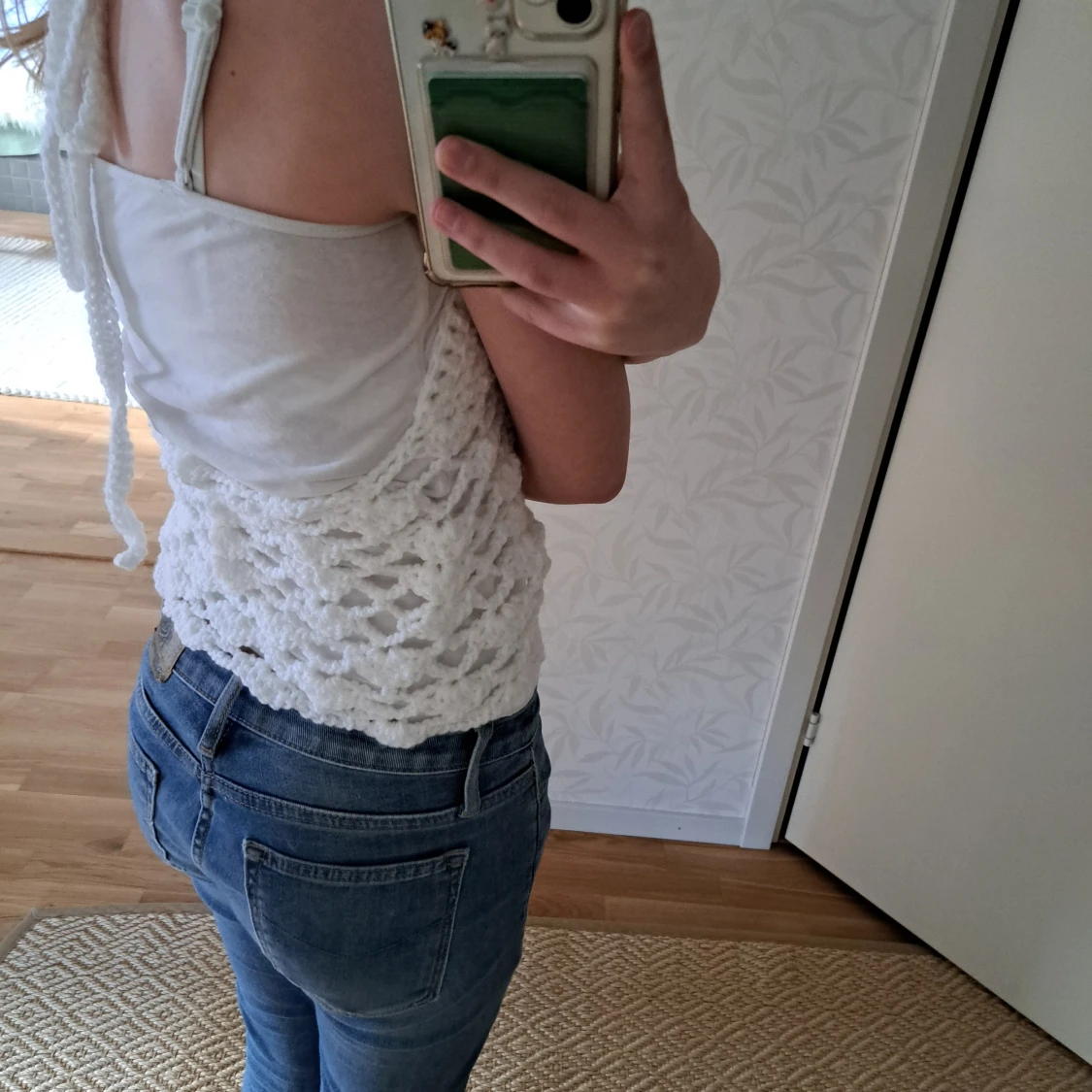 Virkad butterflytop - 90