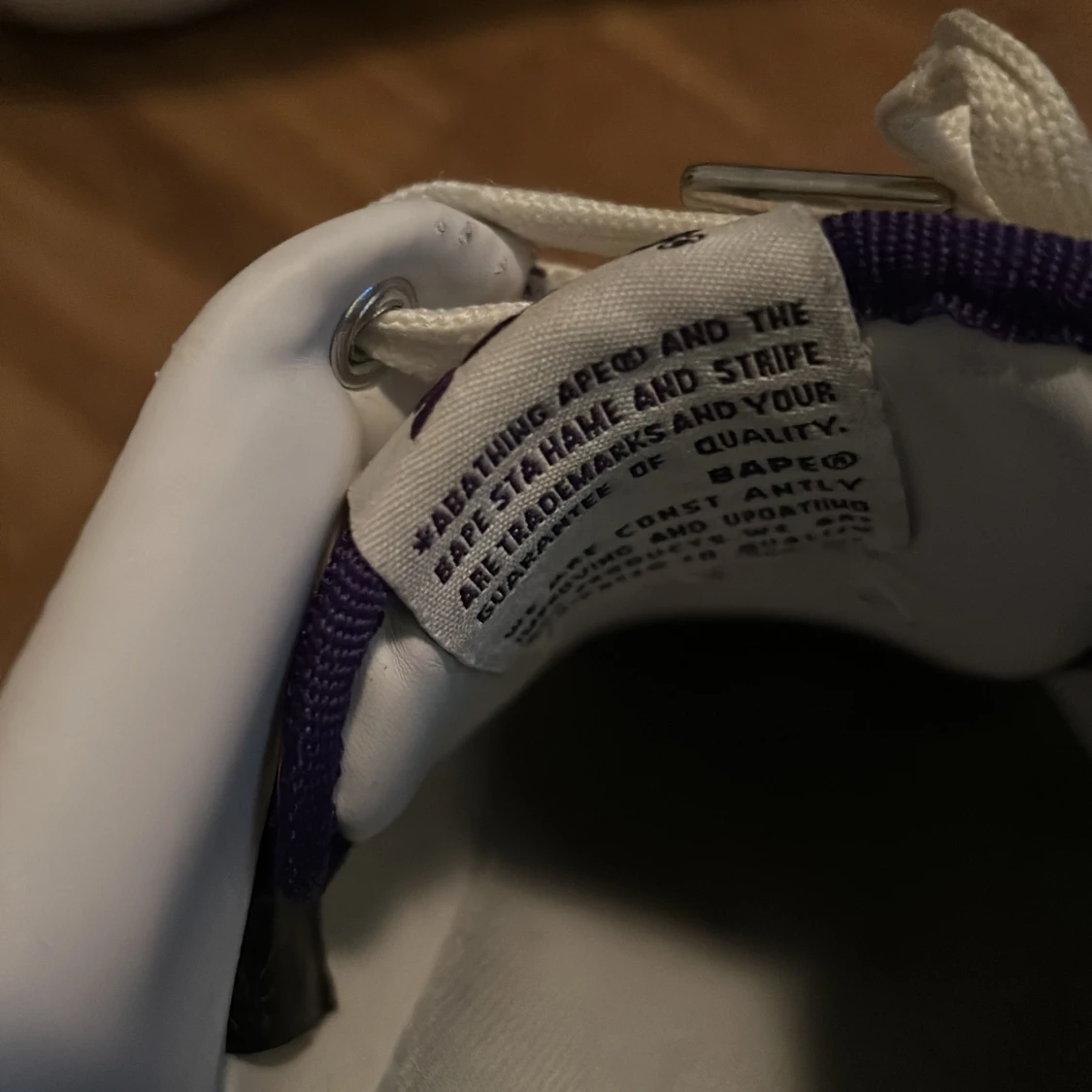 Bapsta skor Purple storlek 44,5 - 90