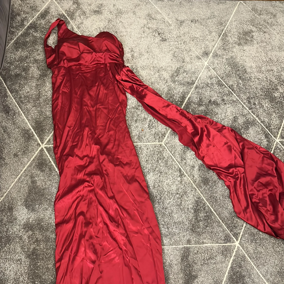 Röd balklänning - 90