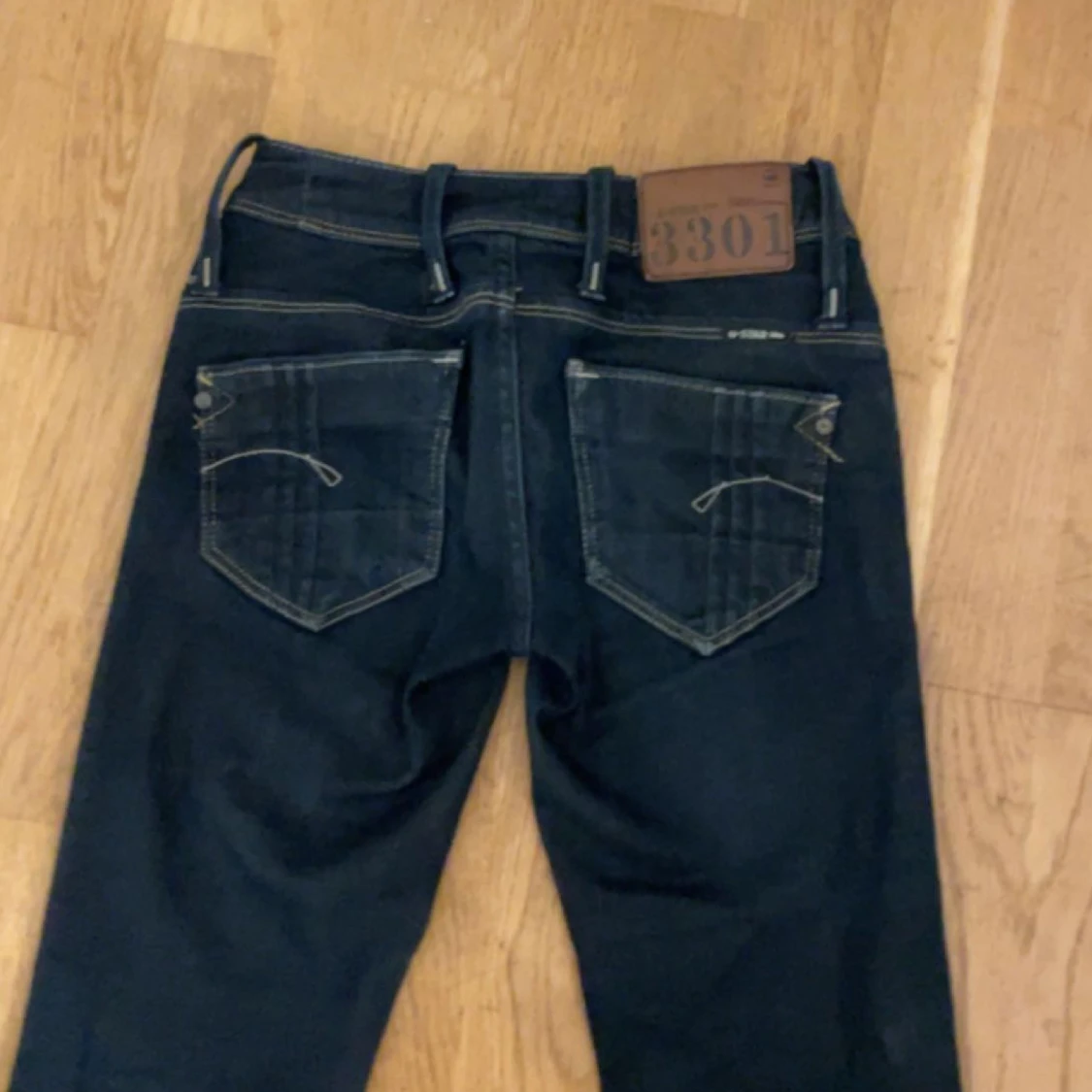 Långmidjade bootcut jeans  - 90