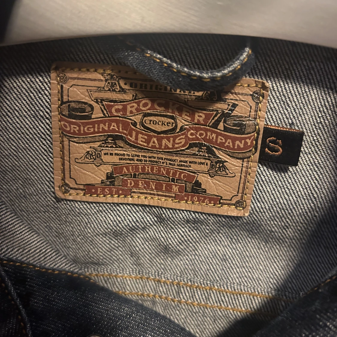 Jeans jacka från Crocker - 90