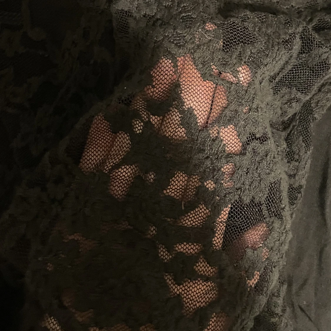 Svart spetstopp - 90